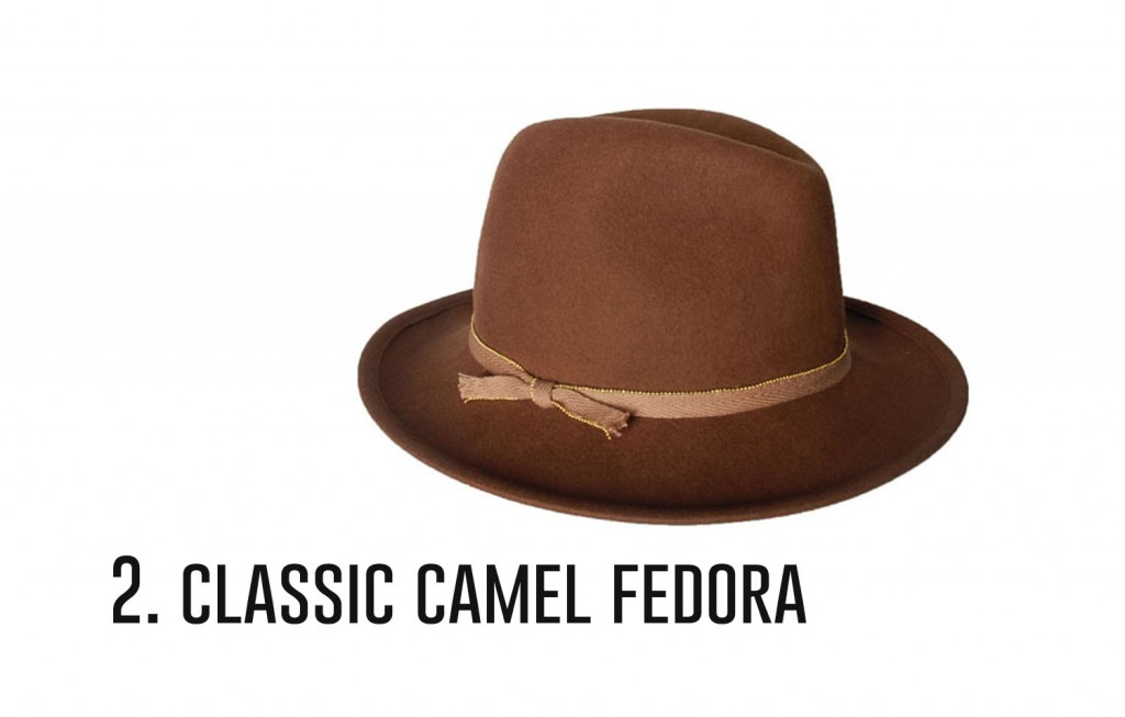 classic camel fedora