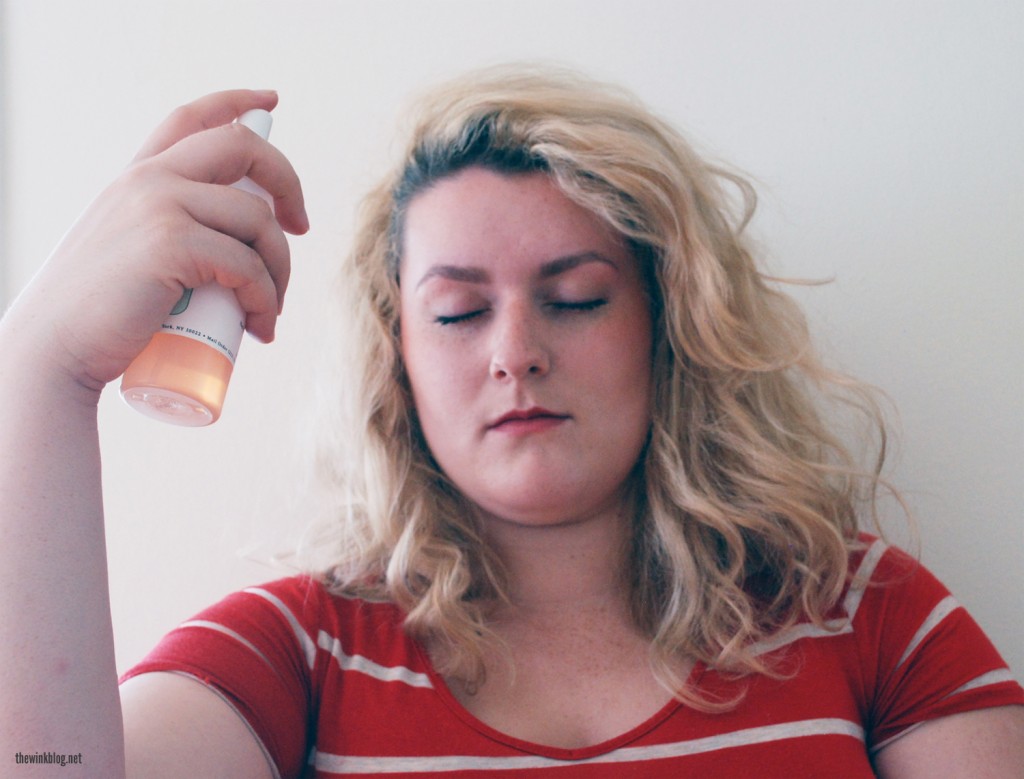 Facial Spray Step 8